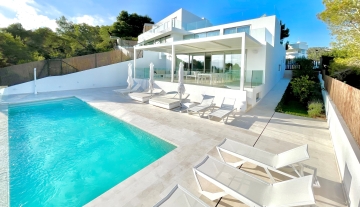 Resa Estates Ibiza sale koop Villa Marcos sea views main house .JPG